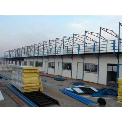 原平活動房工地搭建雙層活動房宿舍