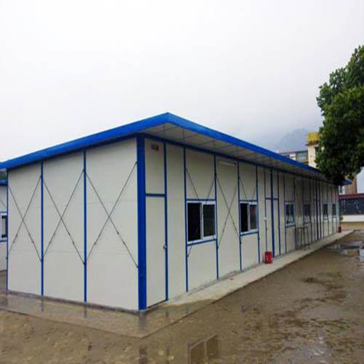 融居彩鋼板活動房 工地臨建辦公用房 雅致房 臨時鋼結構倉庫搭建