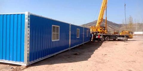 渭南與大荔工地 集裝箱活動房與鋼結(jié)構辦公打包箱房的應用與優(yōu)勢